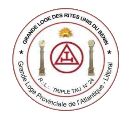 Emblème de la Respectable Loge Triple Tau n°24